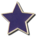 Color Filled Star Lapel Pin